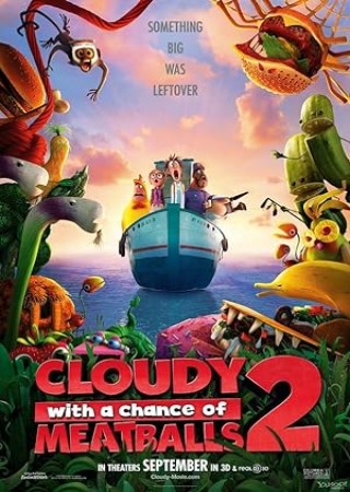 Cloudy with a Chance of Meatballs 2 (2013) Hindi Dubbed